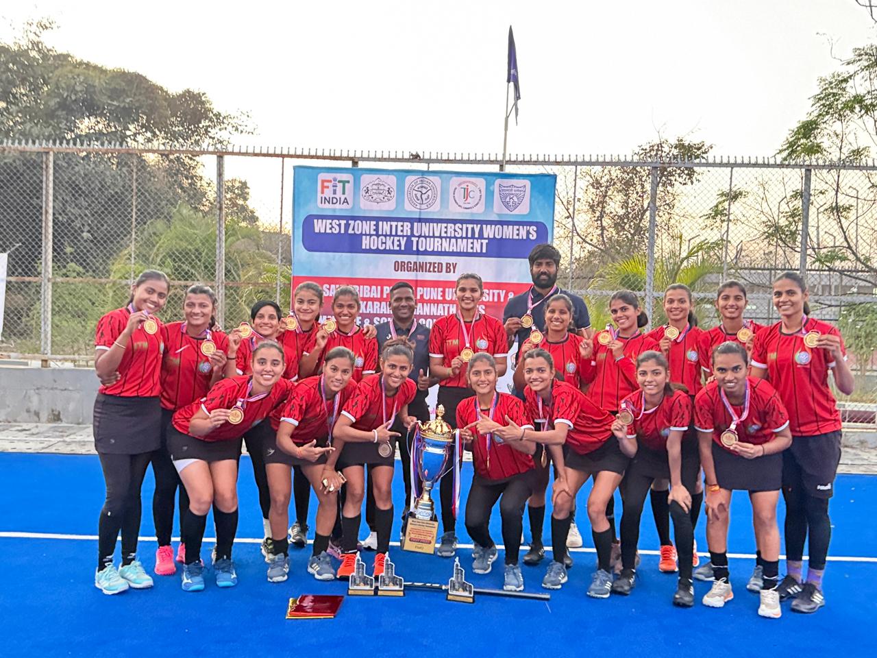 Inter University West Zone Hockey Women's Gold Medal